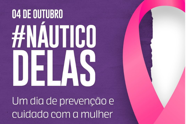 Em parceria com a prefeitura do Recife, Nutico promove aes para campanha do Outubro Rosa