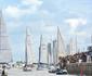 Partida da 35 Regata Recife-Fernando de Noronha lota Marco Zero e 90 embarcaes iniciam travessia para Fernando de Noronha