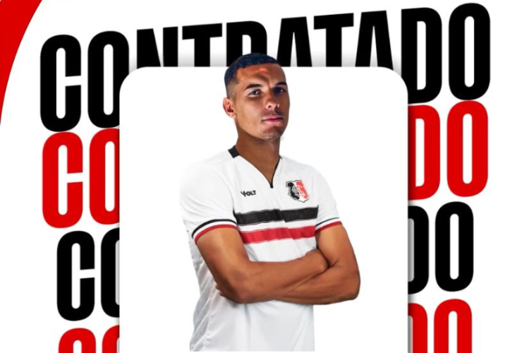 Santa Cruz anuncia zagueiro Matheus Vincius, terceira contratao para temporada 2025