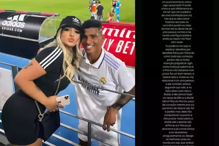 Ex-Real Madrid Vinicius Tobias descobre que no  pai aps exame de DNA