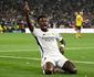 Real Madrid vence Dortmund de virada (5-2) com show de Vini Jr no 2 tempo