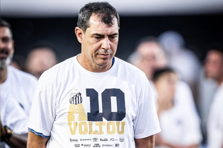 'Misso cumprida', diz Fbio Carille aps ser demitido do Santos