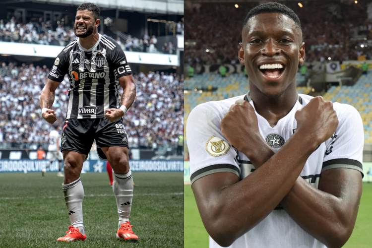 <i>(Foto: Divulgação/Atlético-MG e Vitor Silva/Botafogo)</i> <i>(Foto: Divulgação/Atlético-MG e Vitor Silva/Botafogo)</i>