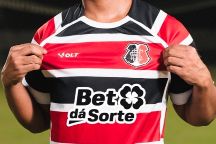 Santa Cruz anuncia Bet d Sorte como novo patrocinador master
