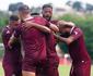 Com remanescentes e primeiros reforos, Nautico vence o Amrica-RN em jogo-treino no CT Wilson Campos