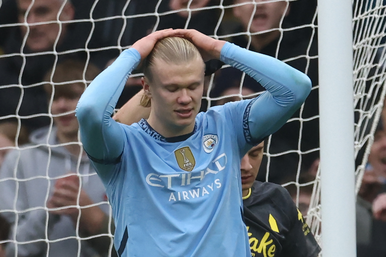 Haaland perde pnalti e Manchester City empata em casa com o Everton