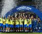 Brasil celebra 13 ttulo Sul-Americano Sub-20 aps tropeo da Argentina contra o Paraguai