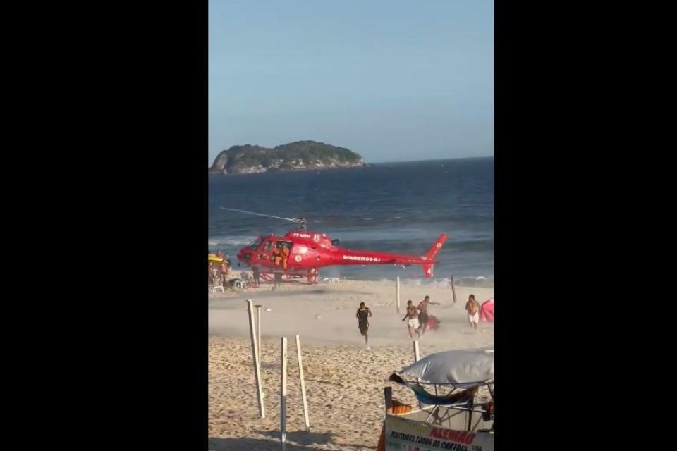 <i>(Foto: Vdeo mostra resgate dos torcedores do Racing )</i>