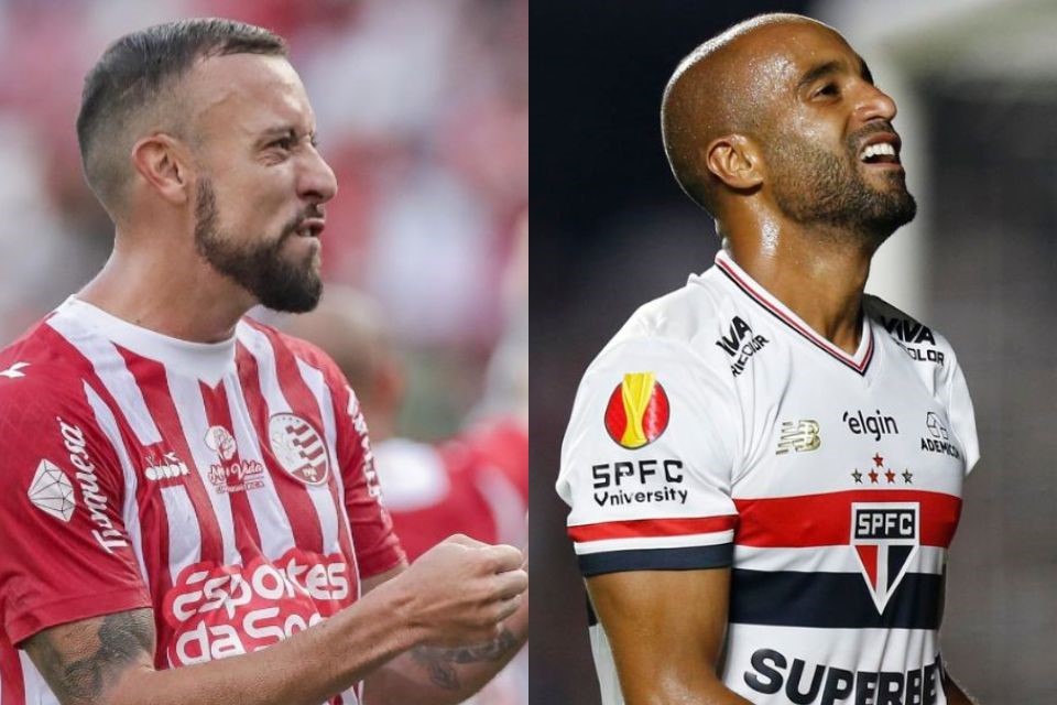 <i>(Foto: Rafael Vieira/DP Foto / Rubens Chiri, Miguel Schincariol e Paulo Pinto / So Paulo FC)</i>