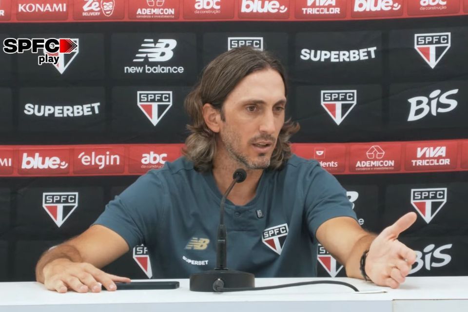 <i>(Foto: Reprodução / SPFC Play)</i> <i>(Foto: Reprodução / SPFC Play)</i>