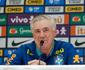 Ancelotti elogia Estvo e despista sobre escalao do Brasil: 'Sei, mas no vou dizer'