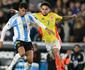 Colmbia empata com Argentina, mas fica perto da Copa de 2026