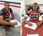 Joias: Santa Cruz assina contrato profissional com duas promessas da base