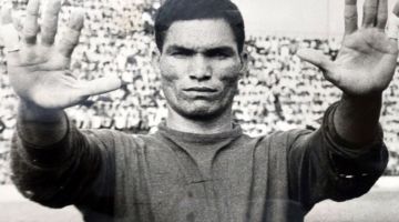 Manga: o goleiro que no gostava de utilizar luvas  - Foto: Arquivo DP