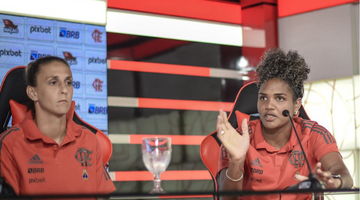 Com pernambucana no elenco, Flamengo apresenta equipe - Foto: Flamengo