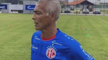 Aos 58 anos, Romrio volta a treinar no Amrica do Rio - Foto: Reproduo/Instagram