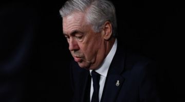 Reviravolta: Carlo Ancelotti no ser mais o tcnico da Seleo  - Foto: OSCAR DEL POZO/AFP
